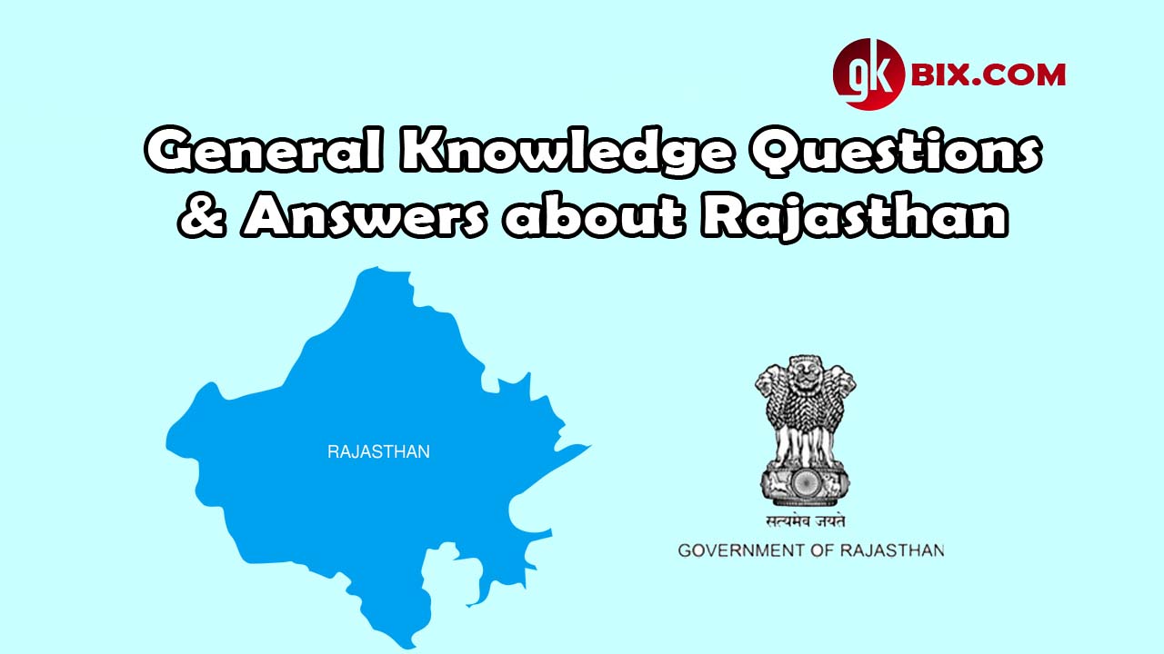 rajasthan general knowledge