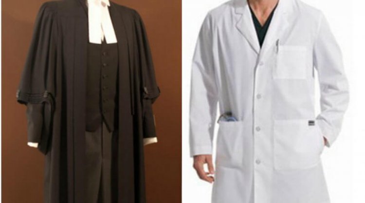 Why do doctors wear white and lawyers black?